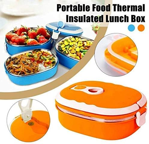 קופסאות בנטו של Ieasefh 900 מל קופסת ארוחת צהריים חמה יותר קופסת אוכל מיקרוגל תנור חימום שימור חום מזון