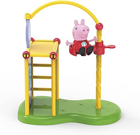 הרפתקאות פפה חזיר פפה פארק הבלונים של פפה צעצוע לגיל הרך, ערכת משחקים מושלמת למילוי סל פסחא, צעצועי פסחא