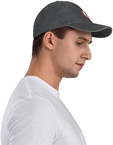 אוניברסיטת שיקגו קלאסי קאובוי כובע מתכוונן בייסבול כובע יוניסקס מזדמן ספורט כובע