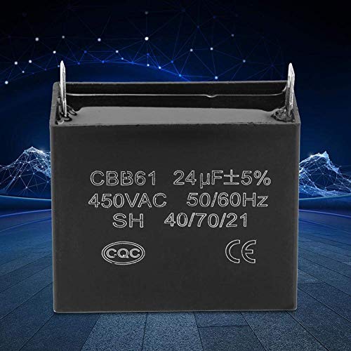 CBB61 פתיחת הקבל גנרטור 450V AC 24UF 50/60Hz עבור 400/350/300/250VAC UL/RU רשום