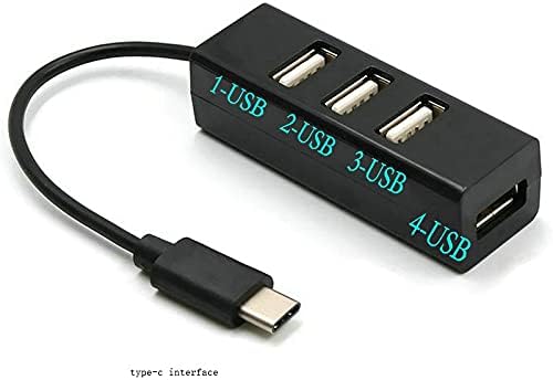 ZHYH TYPE-C עד 4-יציאה USB 3.0 רכזת USB 3.1 מתאם מתאם מתאם מתאם מתאם מכוניות ממיר כבל