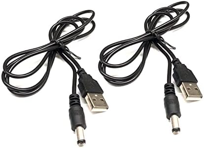 מודול לייזר כבל חשמל USB USB ל- DC כבל חשמל USB ל- DC כבל DAT כבל אורך 100 סמ/39 ″