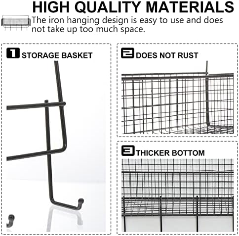 אליפיס 1 סט את ביתי פנל שימושי קיר תכליתי מתלה רב תפקודי חוט מעל מדף לא אמבטיה חור-משלוח ברזל תליית מחזיקי