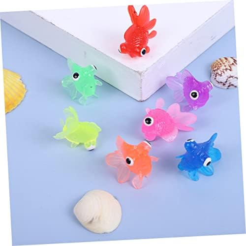 צעצועים 20 יחידות סימולציה דג זהב רך אמבט פעימי צעצועים חיה צעצועים לילדים מיני צעצועים צעצועים צעצועים