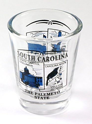 דרום קרוליינה המדינה נוף כחול חדש ירה זכוכית