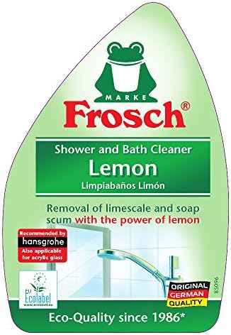Frosch Limon Natural Lemon Multi-Face Space ומנקה ריסוס אמבטיה, 16.9 fl oz