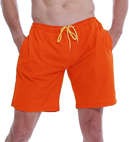 מכנסי חוף הגברים הטובים ביותר של מכנסיים לייבוש מהיר של מכנסיים של ארבע נקודות גברים