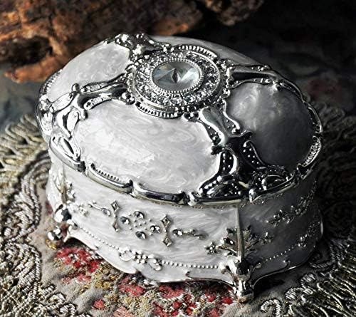 תיבת תכשיטים MKLPO קופסת טבעת קופסאות אחסון בתכשיטים עם קיבולת גדולה