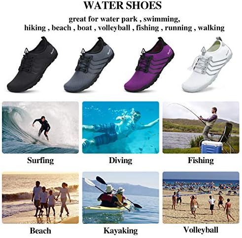 ראקווה מים נעלי מהיר יבש יחף מים אקווה ספורט חוף בריכה לשחות לגלוש צלילה לגברים נשים