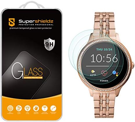 Supershieldz מיועד למגן מסך זכוכית מחוסמת לנשים מאובנות Gen 5E 42 ממ.