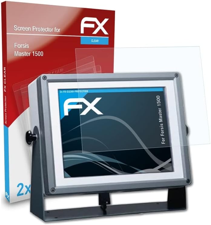 סרט הגנת המסך Atfolix התואם למגן מסך Forsis Master 1500, סרט מגן אולטרה-ברור FX
