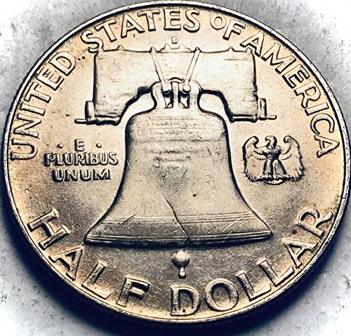 1958 ד פרנקלין כסף מכר חצי דולר מנטה
