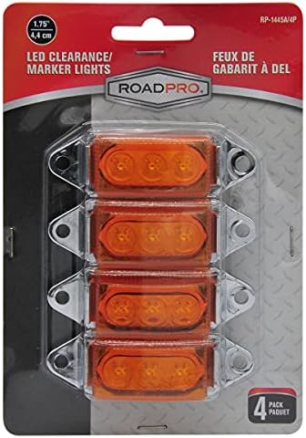 Roadpro RP -1445A/4P פרופיל נמוך אטום נורית LED תאורה - 4 חבילה