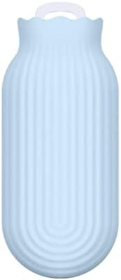 Eyhlkm 2 גודל בקבוק מים חמים צבע מוצק צבע סיליקון עבה שקית מים חמים שקיות מים חמים ניידים אביזרים ביתיים