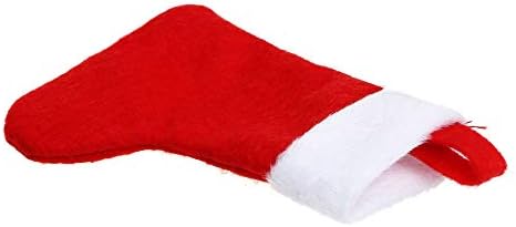 HHMEI 10 בהתאמה אישית לחג המולד אדום גרב אדום SACK חג המולד SGCABII3TJZJYW