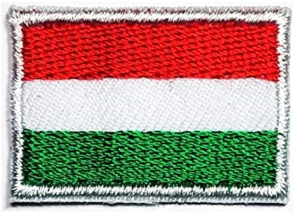 קליינפלוס 2 יחידות. 0. 6 על 1.1 אינץ'. מיני הונגריה דגל תיקון המדינה דגל רקום אפליקצית סמל אחיד צבאי