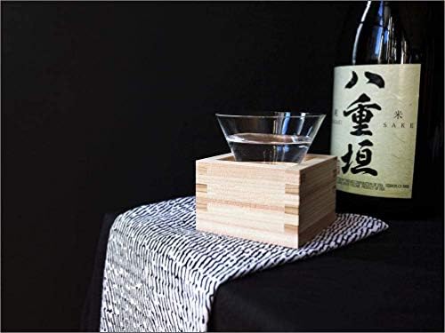 יפן Bargain 2729x4, כוסות סאקה מעץ מעץ יפני קופסא כוס סאקי יפנית Hinoki Wood Wood Cypress Sake Masu מיוצר ביפן,