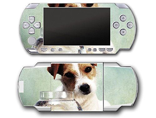 כלב גור כלב טרייר דג זהב חבר וידאו משחק ויניל מדבקות עור מכסה מדבקה לסוני PSP פלייסטיישן נייד שמור