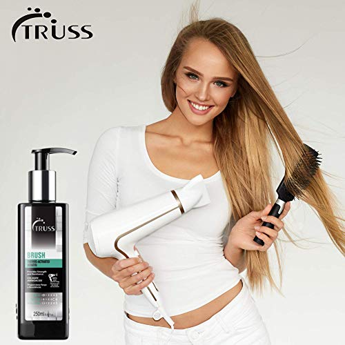 Truss Deluxe Prime Treating צרור עם שמפו ומברשת נס - טיפול אינטנסיבי לתיקון שיער