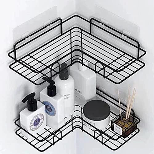 אביזרי פינת אמבטיה DeorBob משולש מדף מדף מתלה אחסון אל חלד מקלחת יציבה ללא אגרוף קיר מצויד קיר רכוב על מטבח