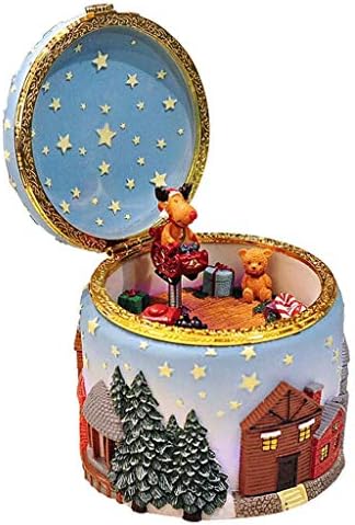 קופסא מוזיקה של SEASD קופסה חמודה קופסא קופסה רומנטית מתנה ליום הולדת יצירתי לילדים לחג המולד/יום