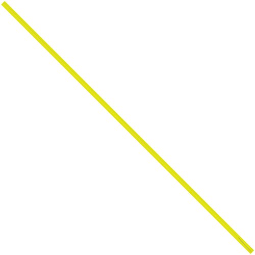 קשרי טוויסט מפלסטיק, 8 x 5/32, צהוב, 2000/מקרה