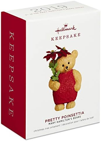 קישוט לחג המולד של Hallmark Keepsake לשנת 2019 מיום דובי המילטון של מרי המילטון,