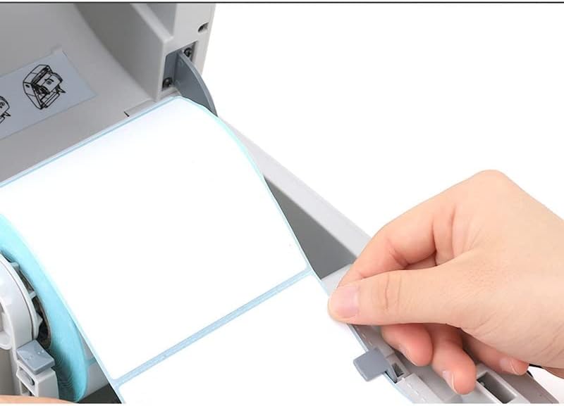 מדפסת SLNFXC תווית קטנה מדפסת ניידת USB כחול 58 ממ תרמית מרובי קבלה מדבקה מדבקה אלחוטית