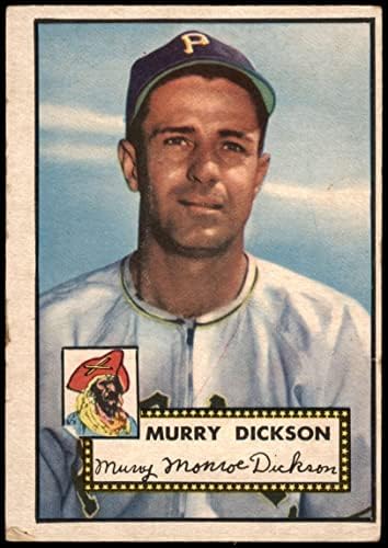 1952 Topps 266 Murry Dickson Pittsburgh Pirates Pirates Pirates