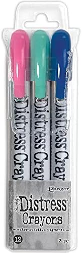 עפרונות מצוקה של טים הולץ סט 11 ותפאורה 12 - כולל שישה צבעי מצוקה חדשים בין התאריכים 2020-2021