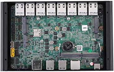נתב מחשב שולחני מיני אינומיקרו 8 על 2.5 גרם מחשב תעשייתי ג '5405 ל8-ס2 אינטל דור 8 סלרון 5405 יו,2.2 ג' יגה