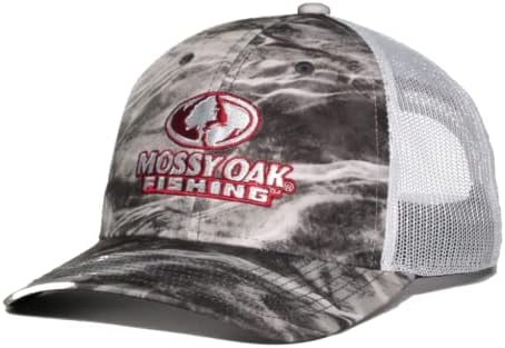 כובע חיצוני סטנדרטי MOFS44B MOSSY OAK MANTA/לבן, גודל אחד מתאים לכולם, מפעל