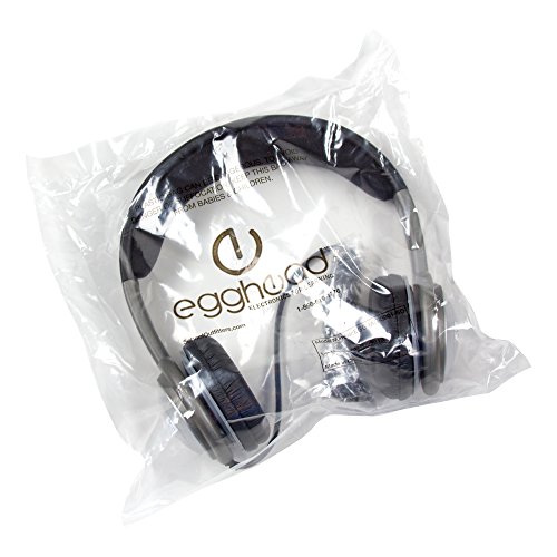 EGGHEAD EGG-IAG-3001-SO-10 אוזניות סטריאו סרטיות מרופדות, שחור/כסף