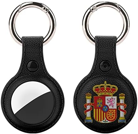 ספרדית דגל מגן מקרה עבור תגי אוויר עם מפתח טבעת תגי אוויר גשש כיסוי מחזיק אבזרים