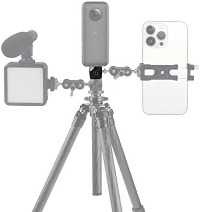 מצלמת Feichao PTZ Multi-Screw Hole 1/4 3/8 עבור חצובה קסם זרוע Selfie Stick Acte Microphone Microphone מילוי