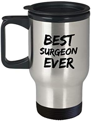 מנתח ספל נסיעות דוקטור הטוב ביותר אי פעם מתנה מצחיקה אי פעם לעמיתים עמיתים איסור פרסום מכונית קפה כוס