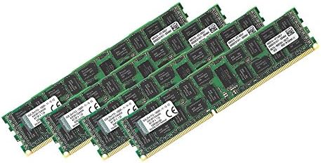 קינגסטון ערך טכנולוגי RAM 64GB ערכת 1600MHz DDR3 ECC CL11 DIMM DR X 4 עם TS Intel Memory