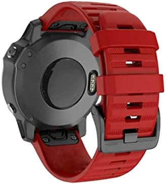 Crfyj עבור Garmin Fenix ​​6S 6 6x Pro 5S 5X 5X Plus Easy Fit Silicone Watchband שחרור מהיר 20 22 26 ממ