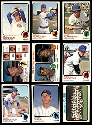 1973 Topps Chicago Cubs ליד צוות Set Chicago Cubs VG/Ex+ Cubs