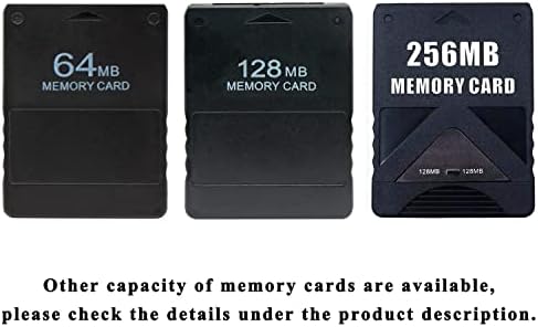 יחידת מקל כרטיס זיכרון במהירות גבוהה של 256 מגה בייט עבור סוני פלייסטיישן 2 פס2 משחקי וידאו קונסולה דקים