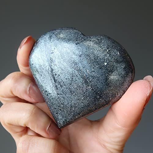 גבישי סאטן המטיט לב אהבה קשרים חזקים קריסטל 1.5-1.75 אינץ '