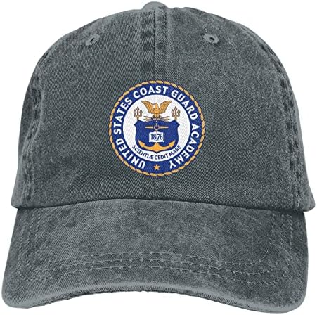 כובע הבייסבול של משמר החופים של ארצות הברית כובע אבא של גבר אשה מתכוונן מתכוונן