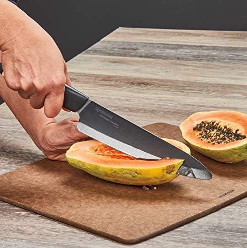 מערך סכין 4 חלקים של Kyocera מהפכת קרמיקה 4 חלקים: כולל שף בגודל 7 אינץ ', סנטוקו בגודל 5.5 אינץ