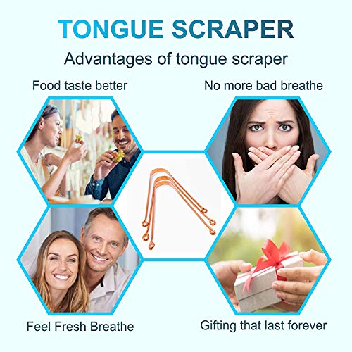 טיפול וונדר - מגרד לשון נחושת מנקה לשון איורוודית ליגיינת דרך הפה האופטימלית
