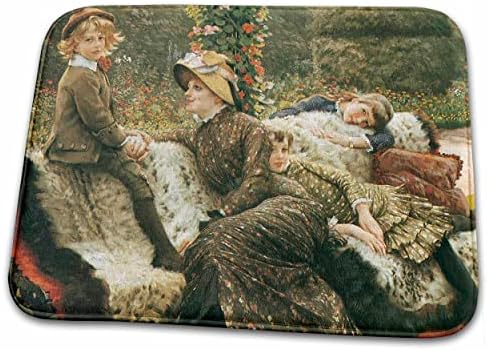 3רוז ספסל הגן ג. 1882 מאת ג 'יימס ז' אק ג ' וזף... - אמבטיה אמבטיה שטיח מחצלות