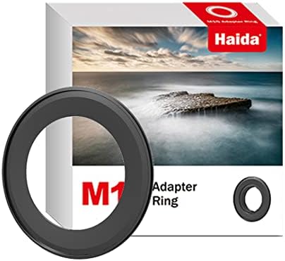 מתאם מסנן HAIDA טבעת אלומיניום מתאים לעדשת המצלמה חומר סגסוגת עדשת SLR 67 ממ עד 105 ממ למסנני ירידה M15