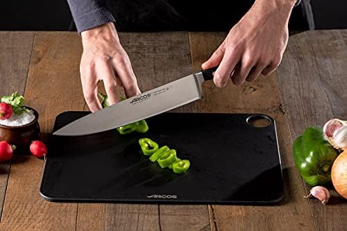 סכין שף ארקוס 10 אינץ 'נירוסטה. סכין בישול רב תכליתית מקצועית לחתוך וניקוי ירקות. ידית פולי -אוקסימתילן ארגונומית