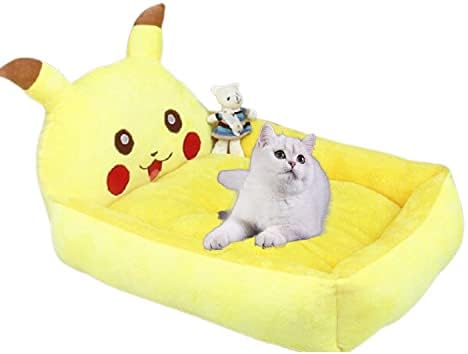 עצמי התחממות חתול מיטה-חמוד קריקטורה לחיות מחמד מחצלת ספה מיטות 2 עבור קטן בינוני גדול כלב חתול מיטה לחיות מחמד