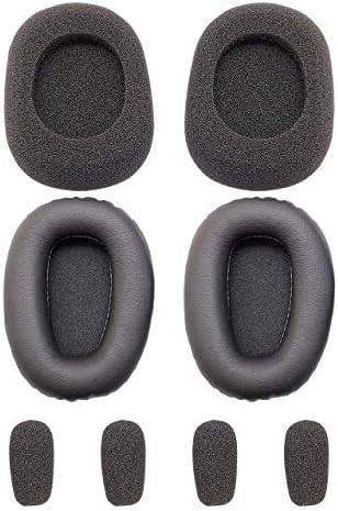 Blucoil EPMC-B450XT החלפת כרית אוזניים כריות וערכת סמפי קדני מיקרופון עבור אוזניות קלאסיות Blueparrott