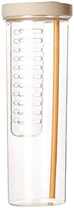 Yiisu כוס מים קש פלסטיק ערך צבע גבוה ערך סטודנט כוס נוחה כוס פלסטיק עמידה בטמפרטורה גבוהה עם קש Oz5